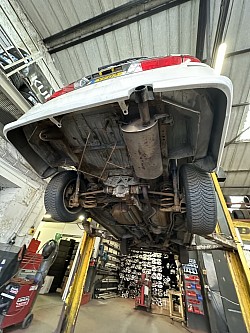 Plenty of rust underneath